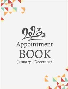 A white cover with the words 2 0 1 3 appointment book