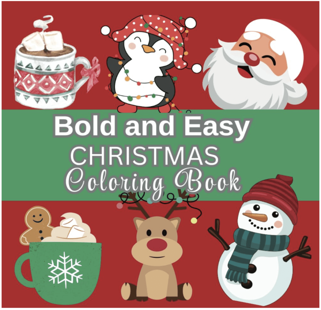 Santa coloring book